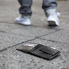 woman holding a credit card in her hand